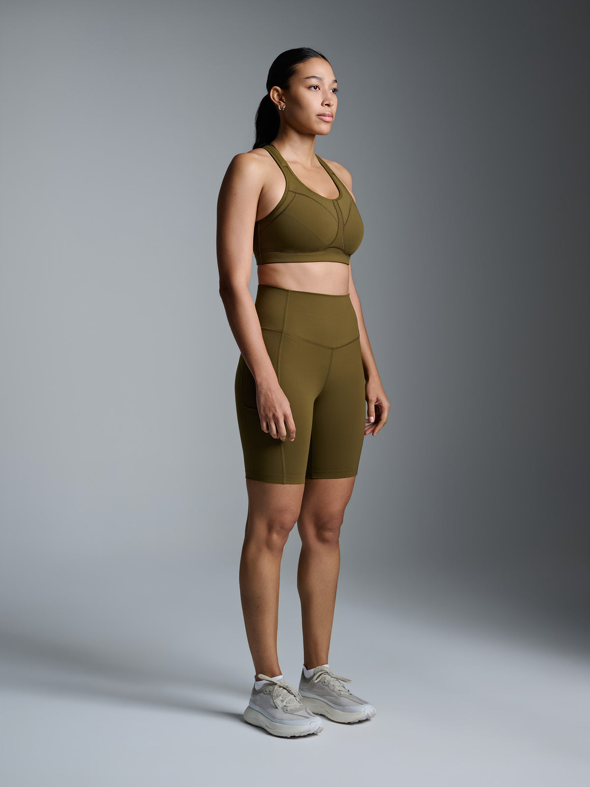 FATAL ATTRACTION 8 Bike Short Light Olive