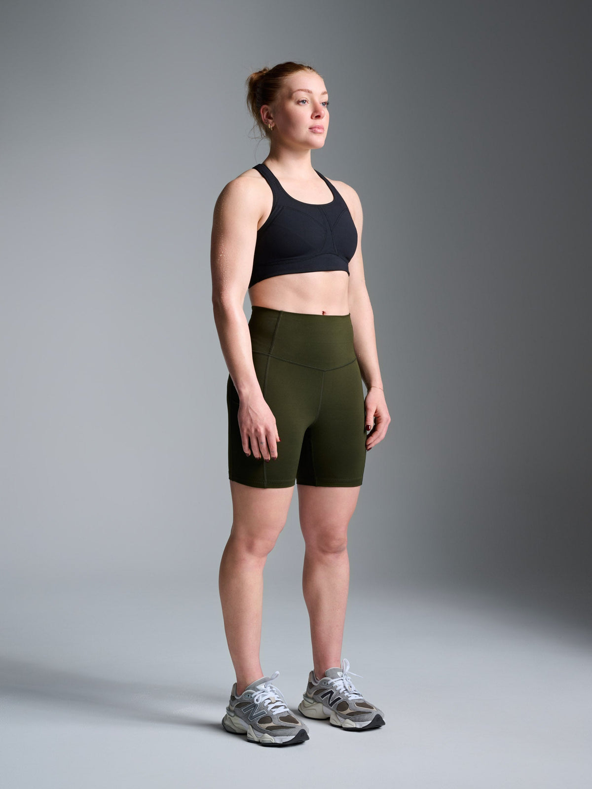 OBSESSION 8" Bike Short Olive
