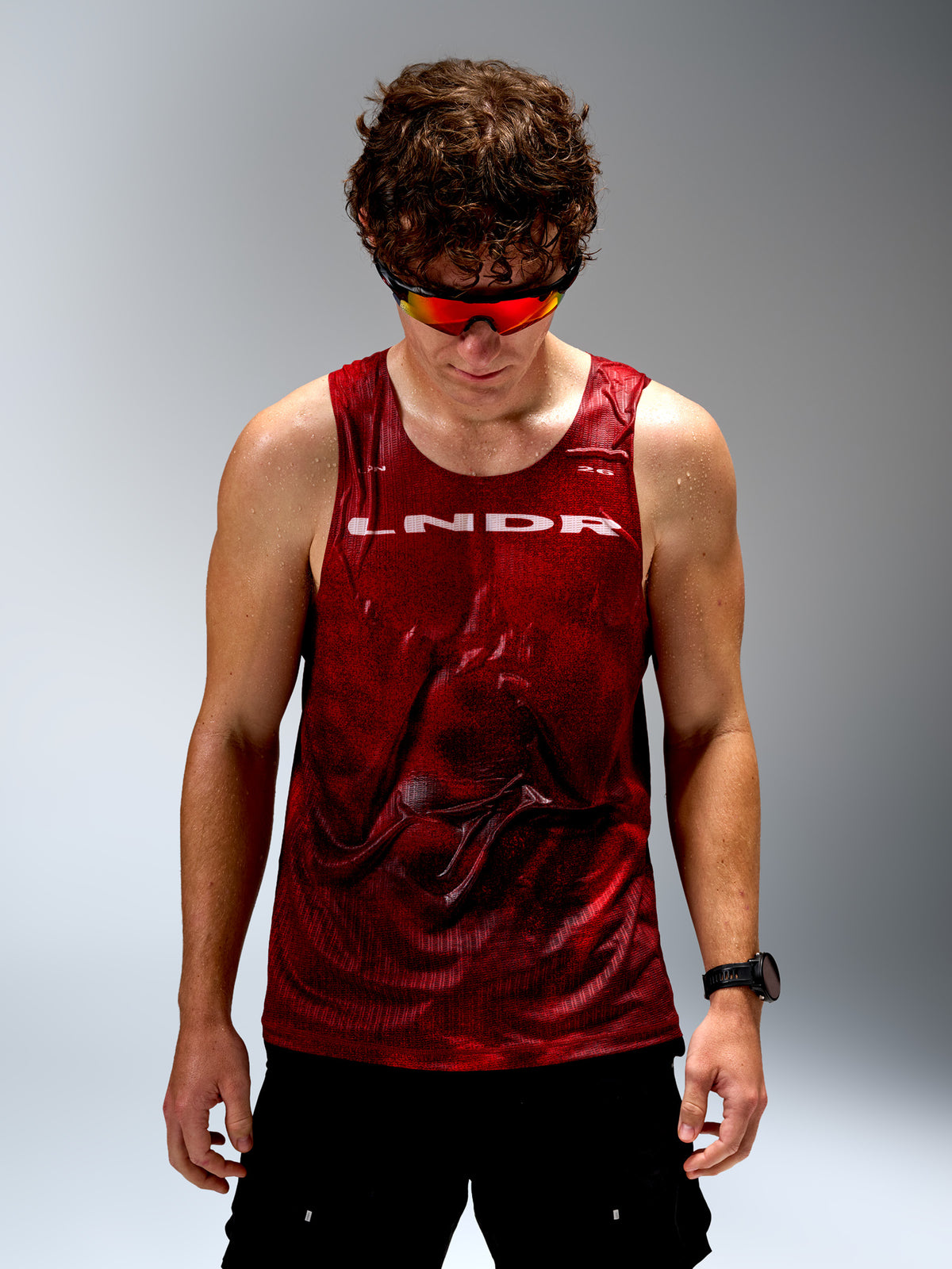 LONDON 2026 Men's Tank Race Red