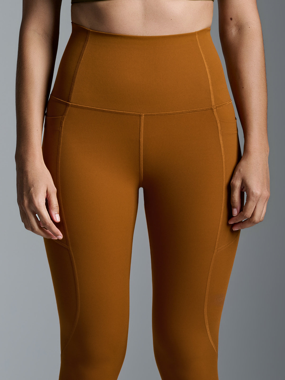 FATAL ATTRACTION 7/8 Super High Rise Legging Cognac