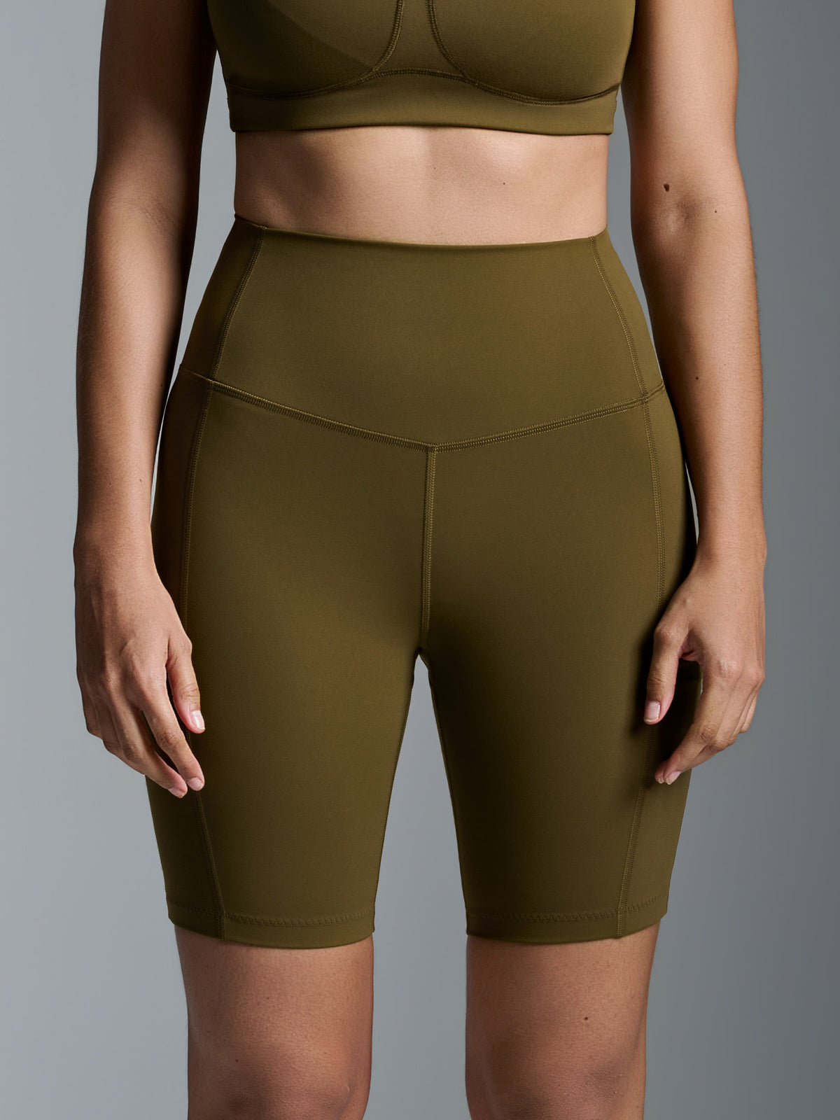 FATAL ATTRACTION 8 Bike Short Light Olive