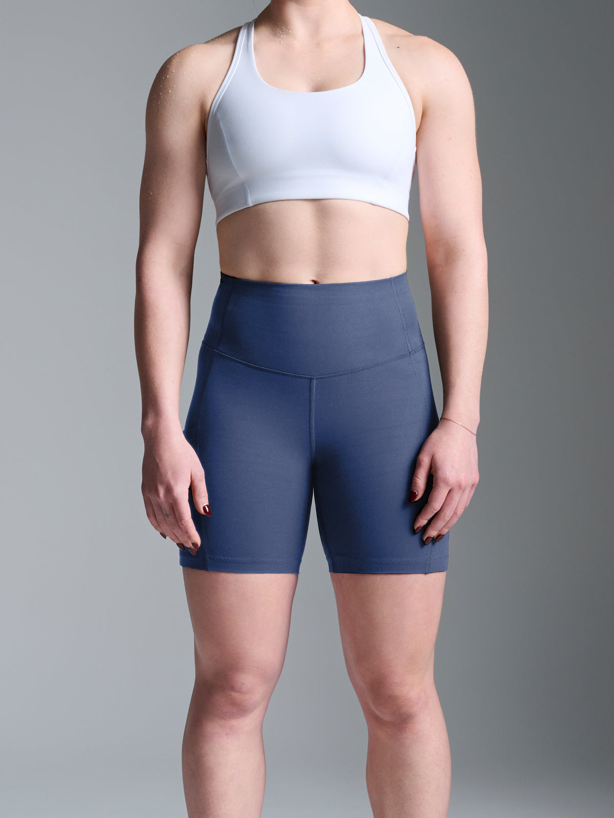 FATAL ATTRACTION 6 Bike Short Blue Carbon