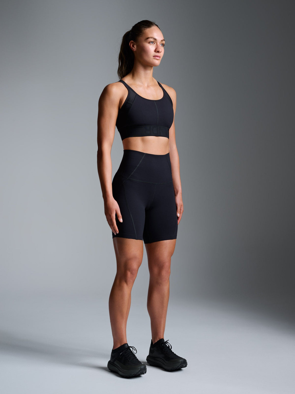 LIMITLESS 7.5" Super High Rise Bike Short Black