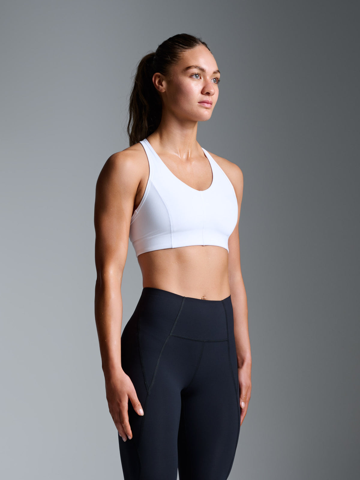 FEMME FATALE Sports Bra White