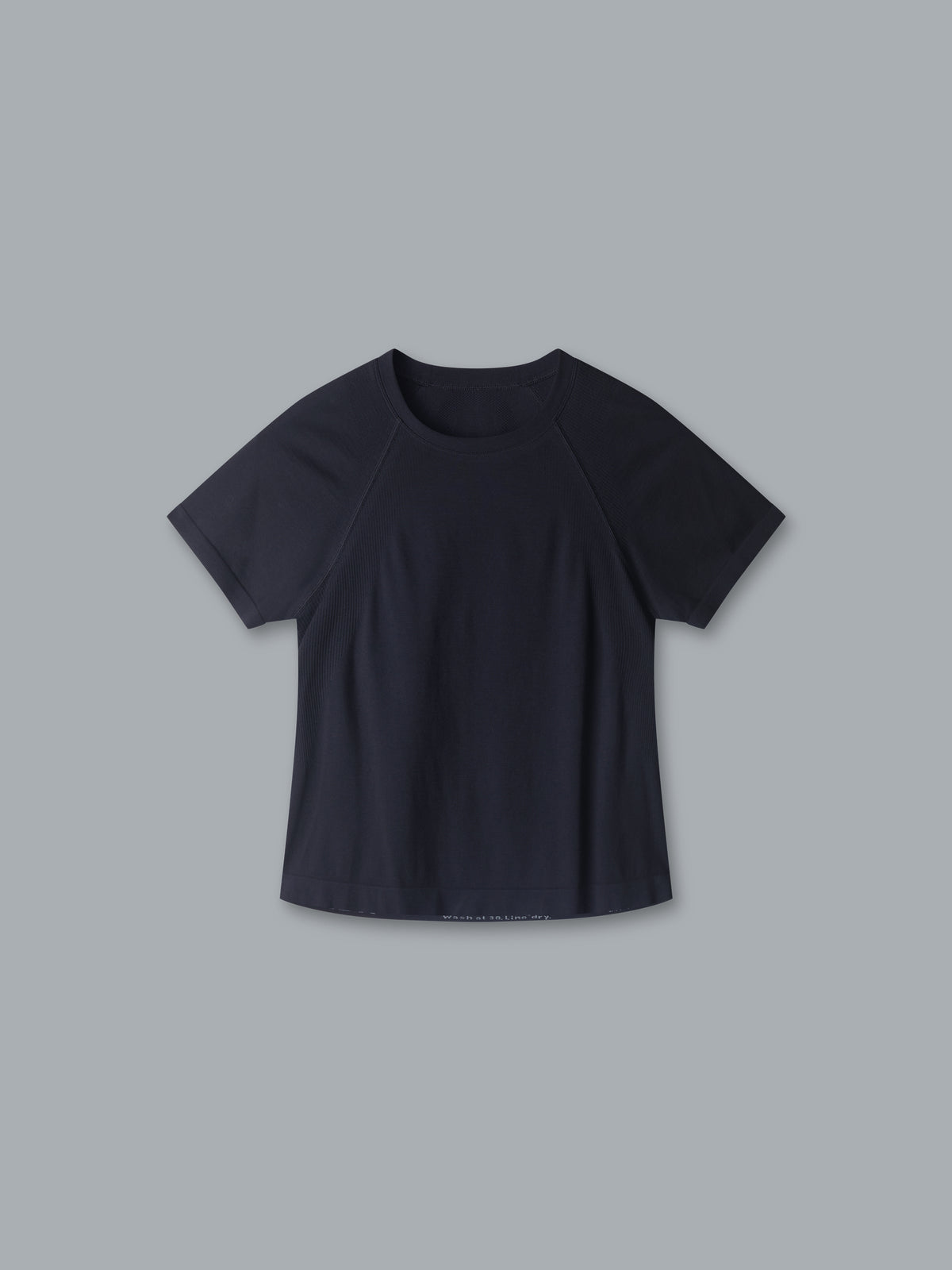 HERE TODAY Cropped Tee Black