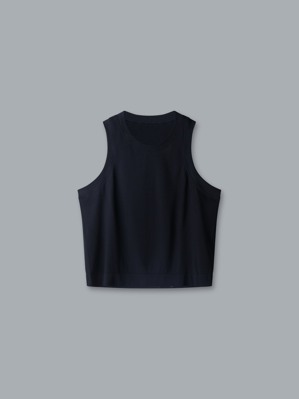 HERE TODAY Cropped Tank Black