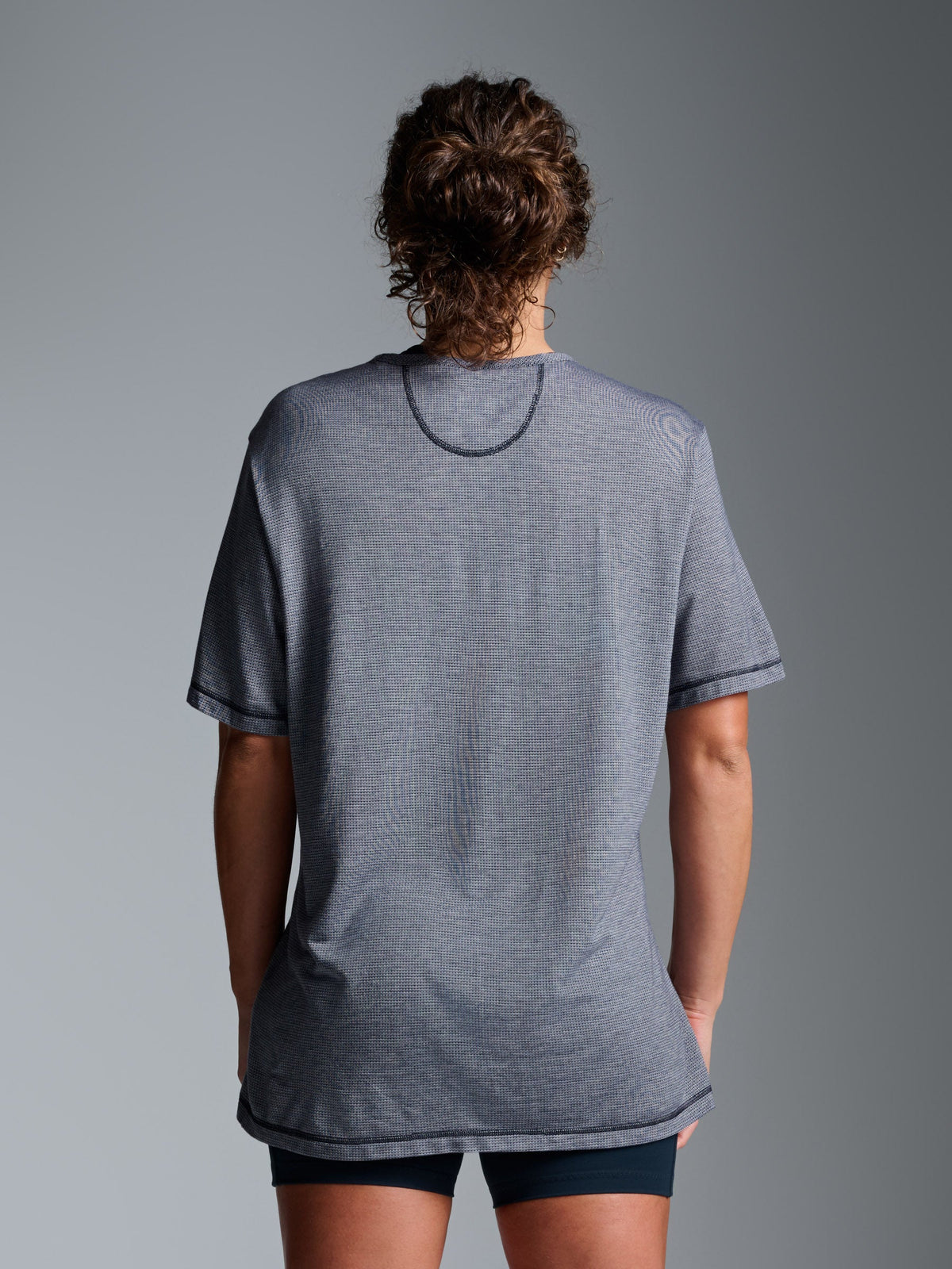 OVERSIZED PLNT Tee Deep Navy